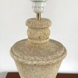 Vintage stone lamp from the 70s