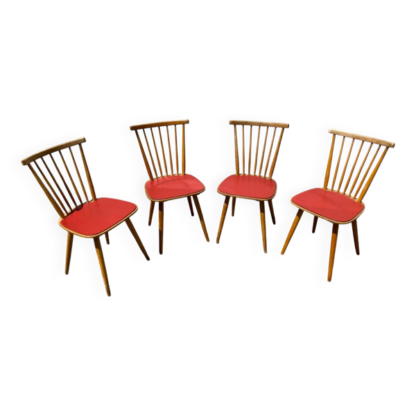 Set de 4 chaises bistrot baumann sonate