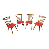 Set of 4 Baumann Sonata bistro chairs