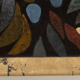 Painted canvas, or decorative panel, "The Lost Paradise". Contemporary.