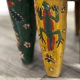 African wooden stool Zindi