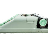 Hermes Baby green lime typewriter revised new ribbon