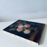 Oil on canvas bouquet of flowers