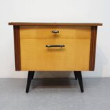 Set vintage nachtkastjes