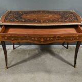 Rosewood Table with Marquetry, Napoléon III period