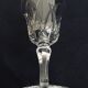 4 crystal red wine glasses from saint-louis camargue model