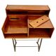 Mid Century Modern Vintage Wood Console Table, FIMSA Italy, 1960s