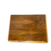 Tables de chevet italiennes en placage de noyer du milieu du siècle, années 1960.