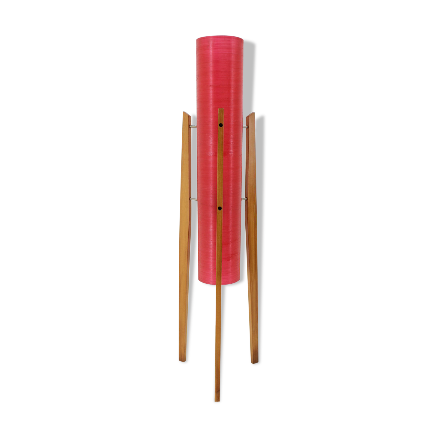 1970s Space Age Midcentury Floor Lamp "Rocket", Czechoslovakia