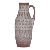 Vase en poterie ouest-allemande du milieu du siècle