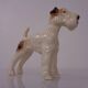 Porcelain Figurine of Fox Terrier, Denmark, 1950s