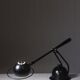 Aluminor France vintage desk lamp post-modern design 1980s