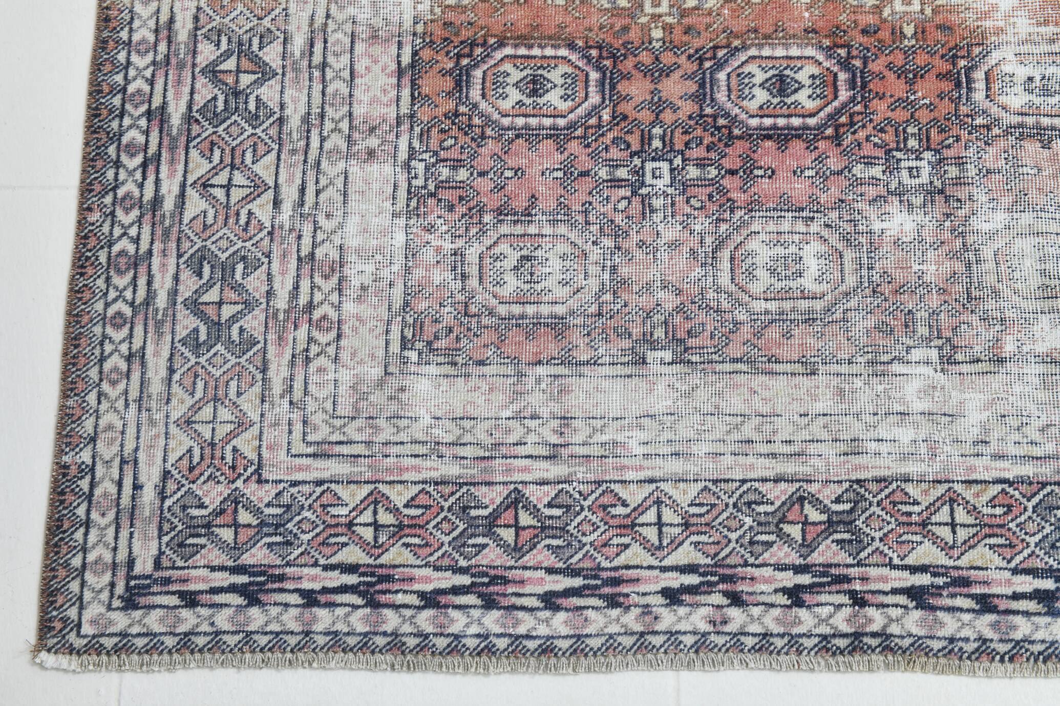 5x7 Red & Blue Classic Persian Rug 150x211Cm SK