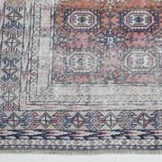 Tapis persan classique rouge et bleu