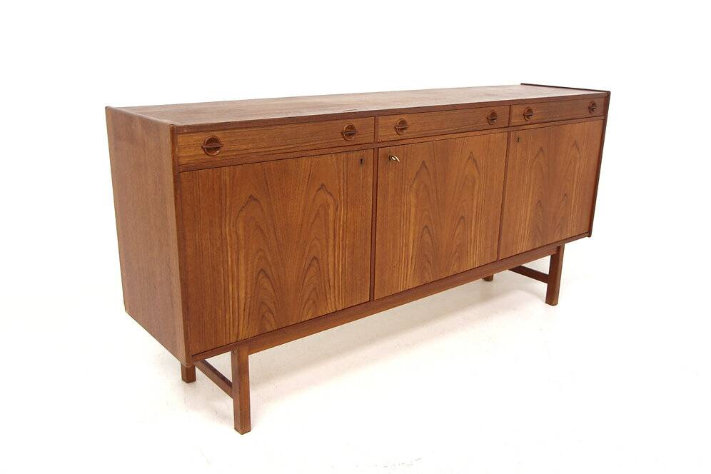 Scandinavian teak sideboard, Tibro Ulferts, Sweden, 1960