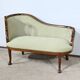 Small Mahogany Backsplash Daybed, Return from Egypt Style – Early 20th Century