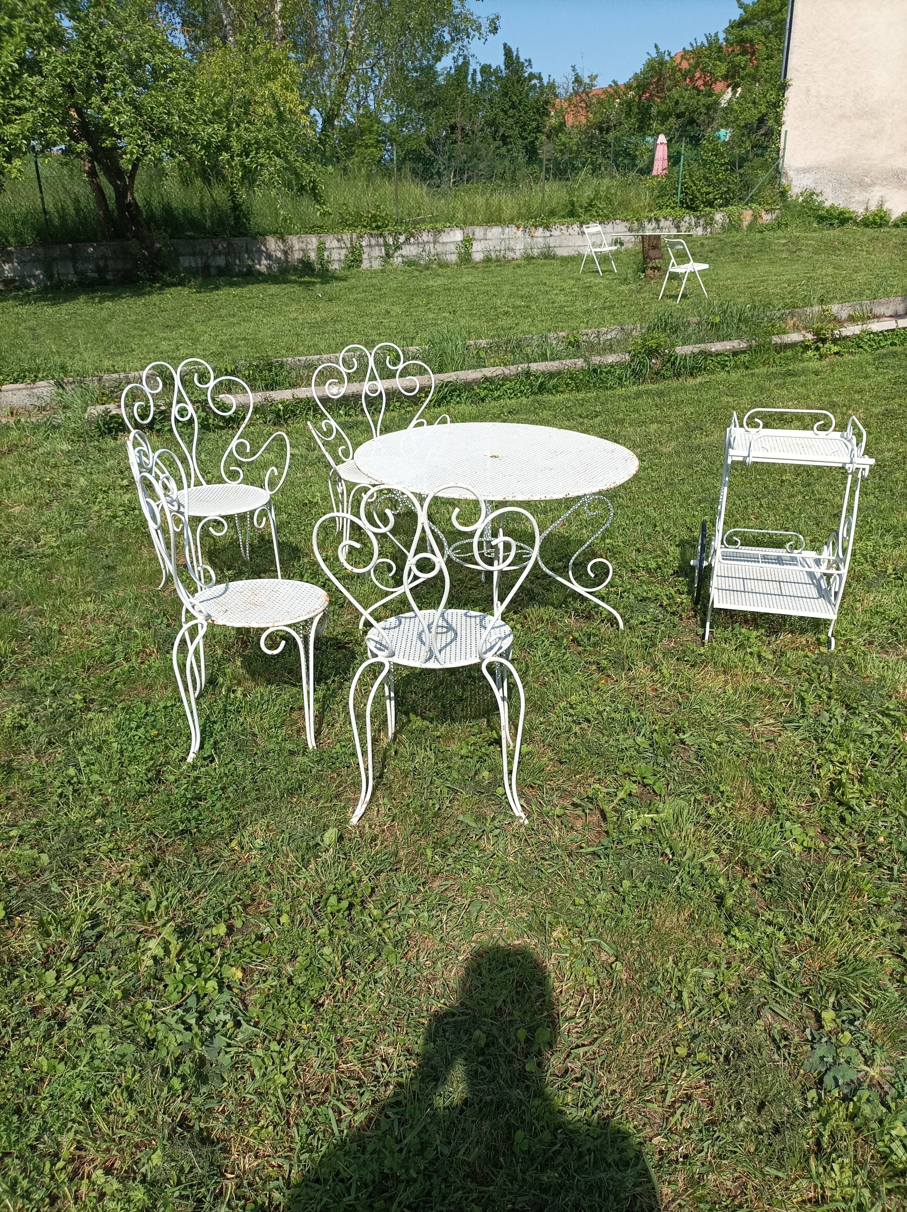 Vintage garden furniture 6 pieces