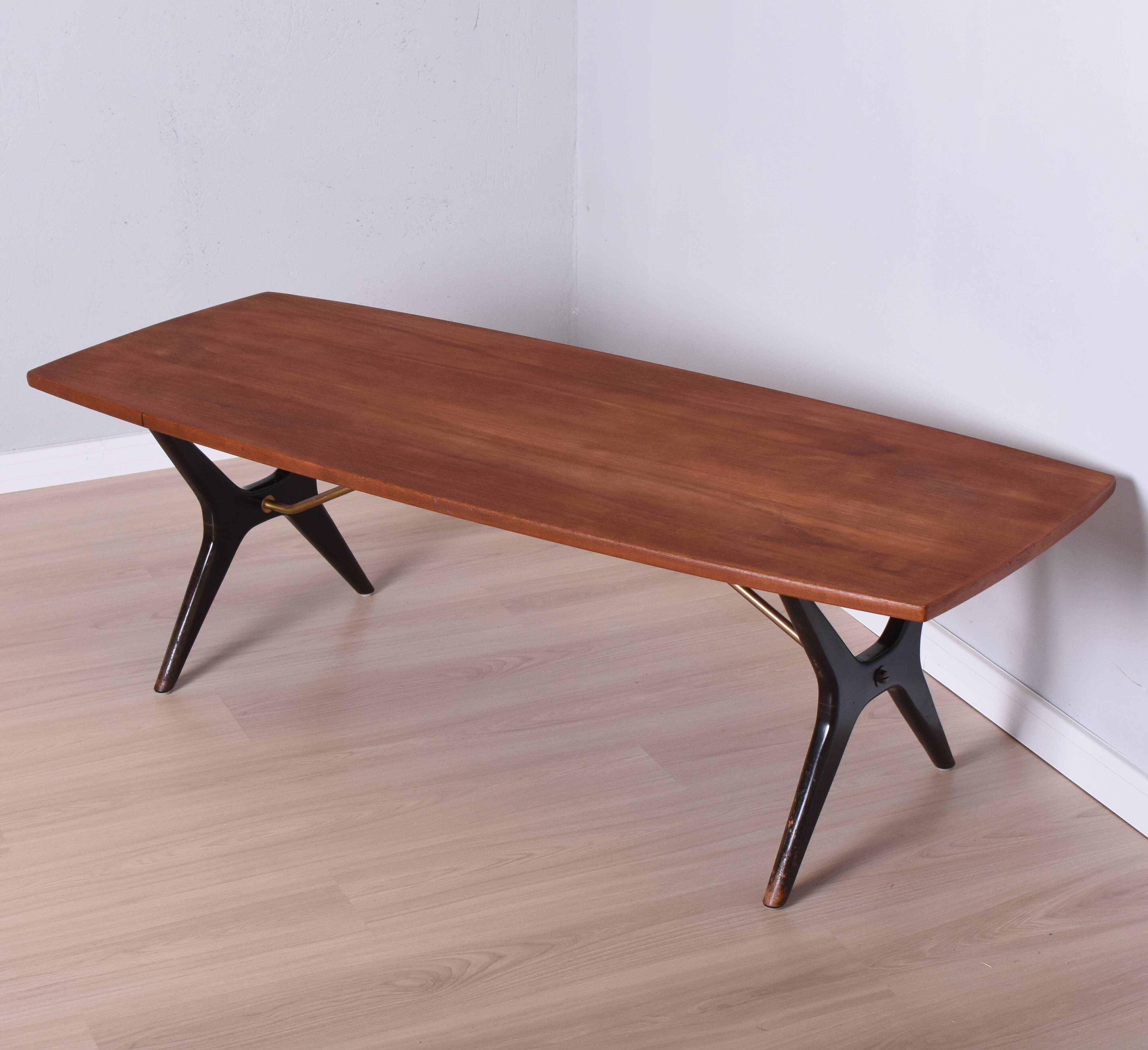 Coffee table by k. e. ekselius, j. o. carlsson aktiebolaget vetlanda, sweden, 1960s