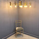 Mid century Sciolari chandelier with 13 lightpoints
