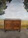 Low Norman sideboard carved in 19th century oak