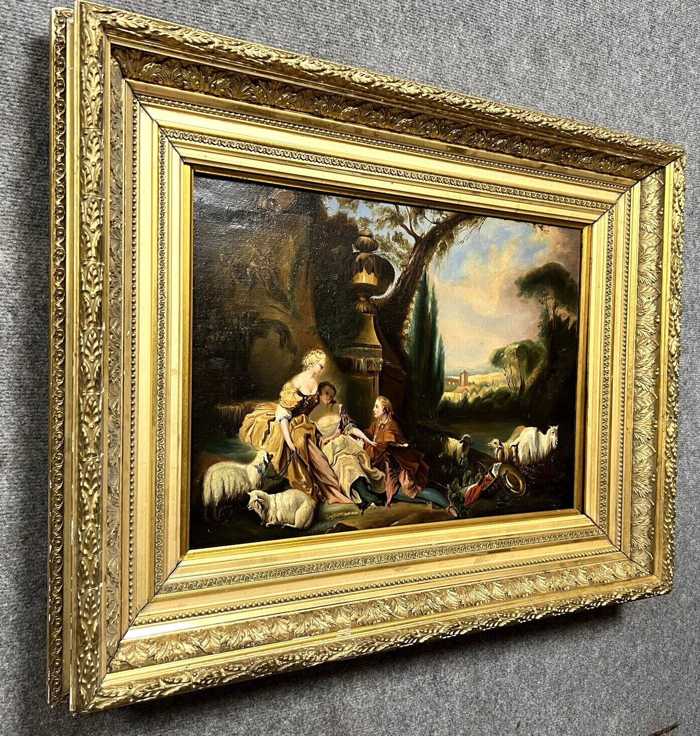 François Boucher (after): oil on canvas, 19th century