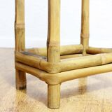 Set of 2 stools in bamboo 1970