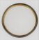Mirror diameter 64, gold and anthracite frame.