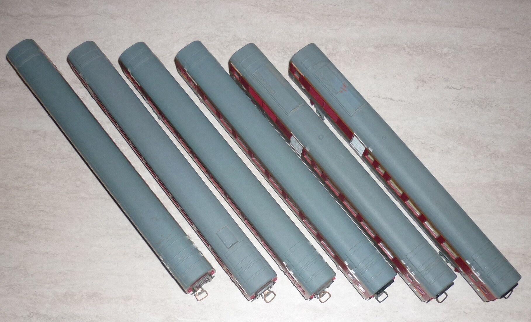 Passenger train Jouef France of the 60s-70s