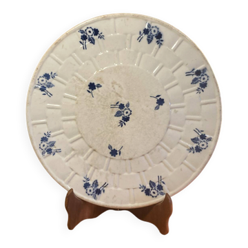 Assiette de service terre de fer Saint Amand
