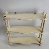 Painted wooden shelves Napoleon III