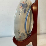 Imari porcelain plate, Japan, 19th century, hand-decorated