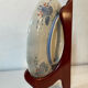 Imari porcelain plate from Japan, 19th century, hand-painted decoration.