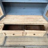 Solid elm display case