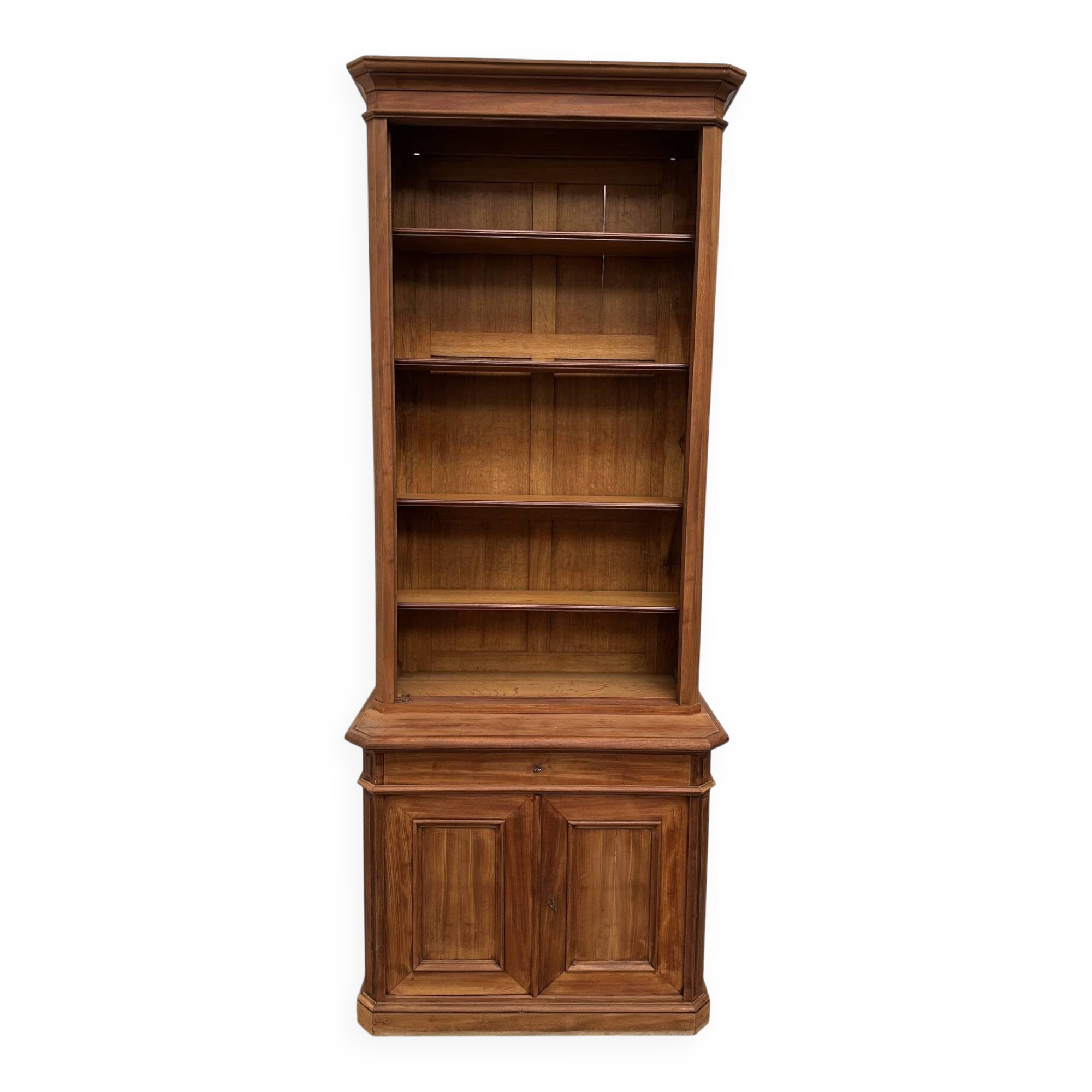 Large mahogany display case