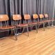 Set of six KN-38 chairs designed by Karl Nothhelfer for VS Möbel, Germany,
