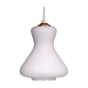 Danish MidCentury Tulip Lamp with Opal Glass 60s