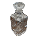 Carbed glass decanter