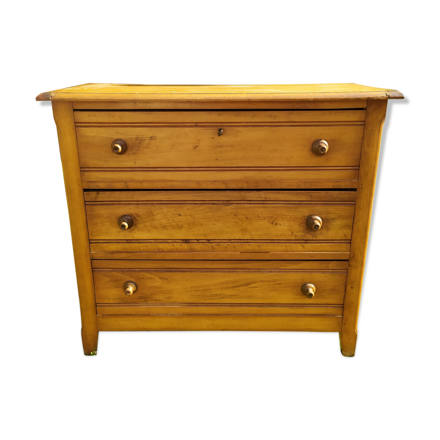 Vintage pine chest of drawers