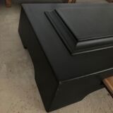 Japanese coffee table "teppanyaki" black