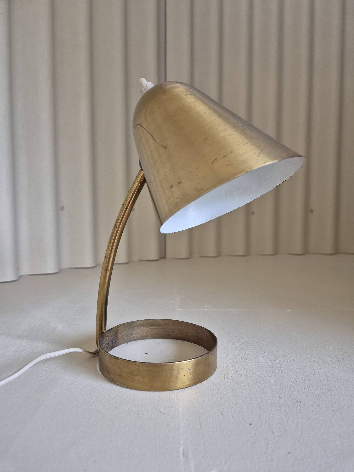 Lampe de bureau en Laiton