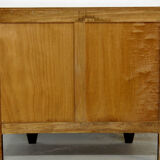 Art Deco chest of drawers in walnut veneer, circa 1930