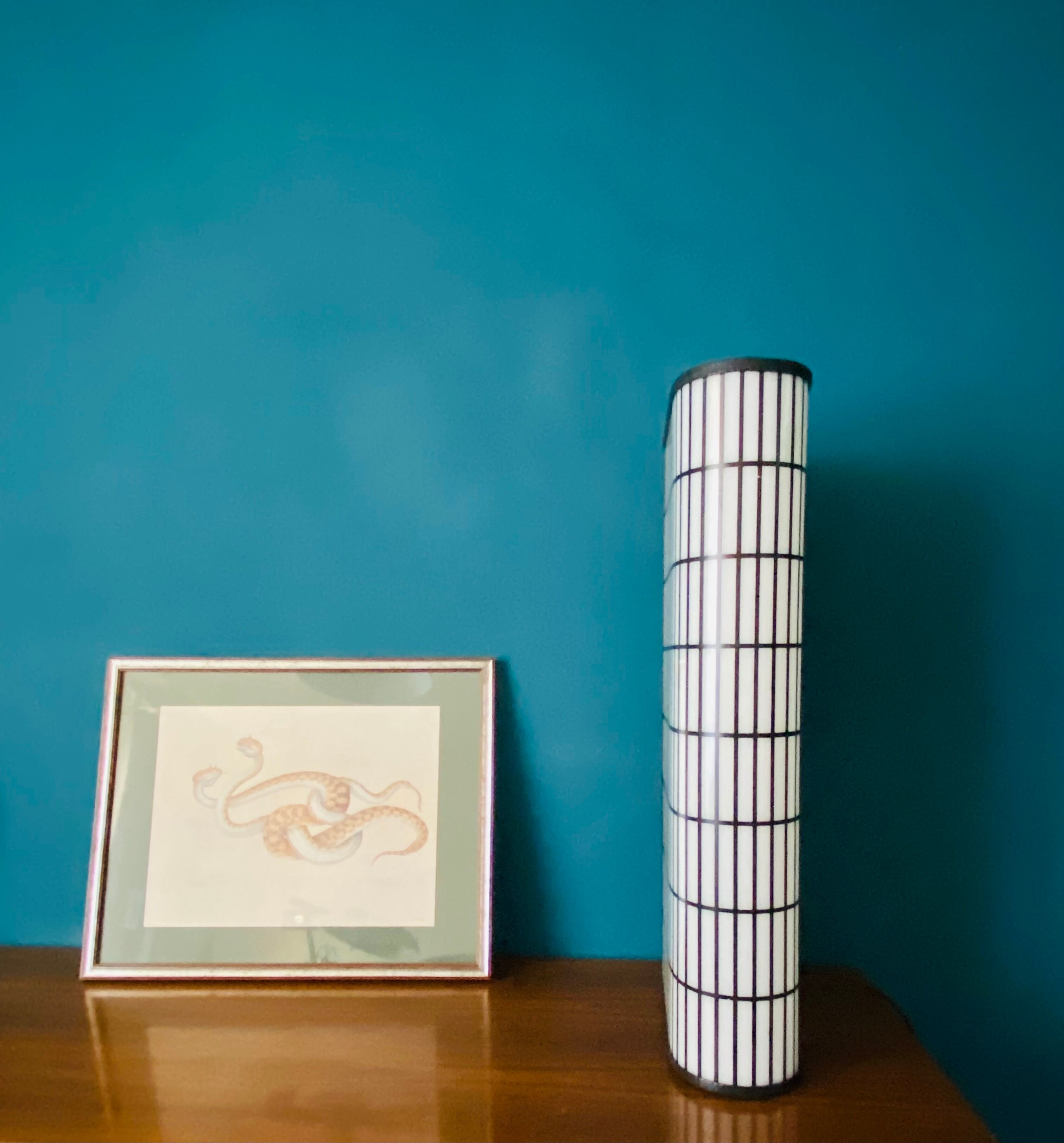 Postmodern reticulated lamp in the manner of J.Hoffman, Italy 1980s