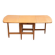 Eero Aarnio Solid Pine wood drop leaf dining table Laukaan Puu 1970s