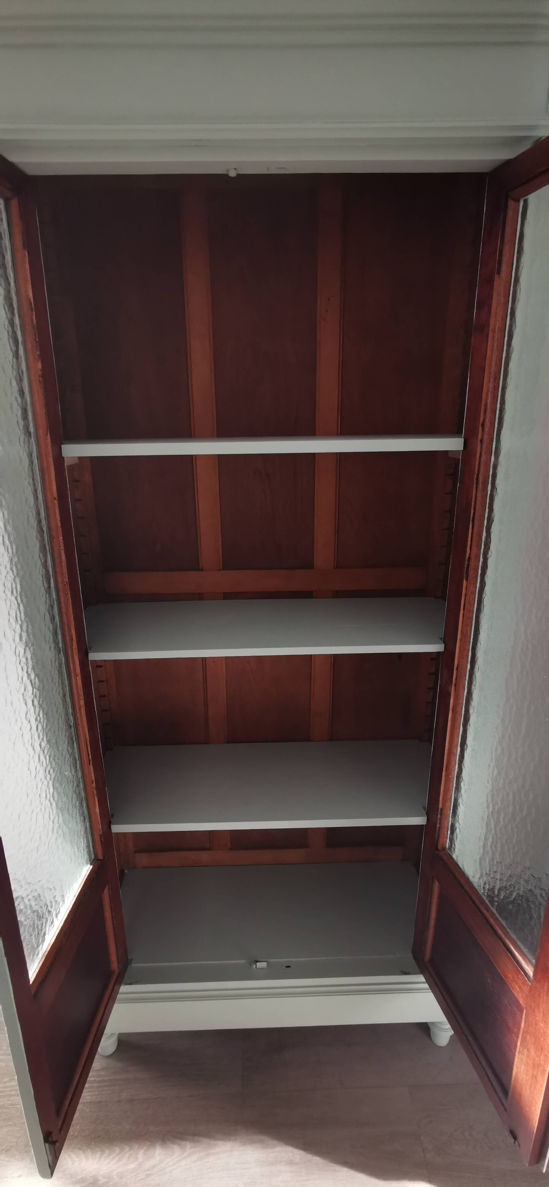 Parisian glass cabinet