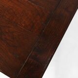 Table ancienne en chêne, France, années 1850