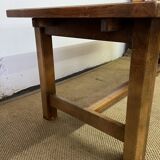 Vintage wooden farmhouse table