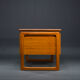 Mid-Century Teak Freestanding Desk from GV Møbler, 1970s