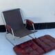 Vintage Scandinavian Leatherette Lounge Chair