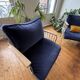 Set of two Croisette armchairs in velvet by the brand Honoré.