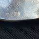 Silver metal salad setting cutlery Christofle service Vendôme